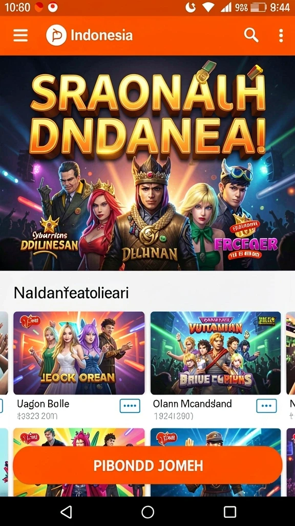 diana4d - Screenshot menampilkan fitur interaksi pengguna dalam permainan.