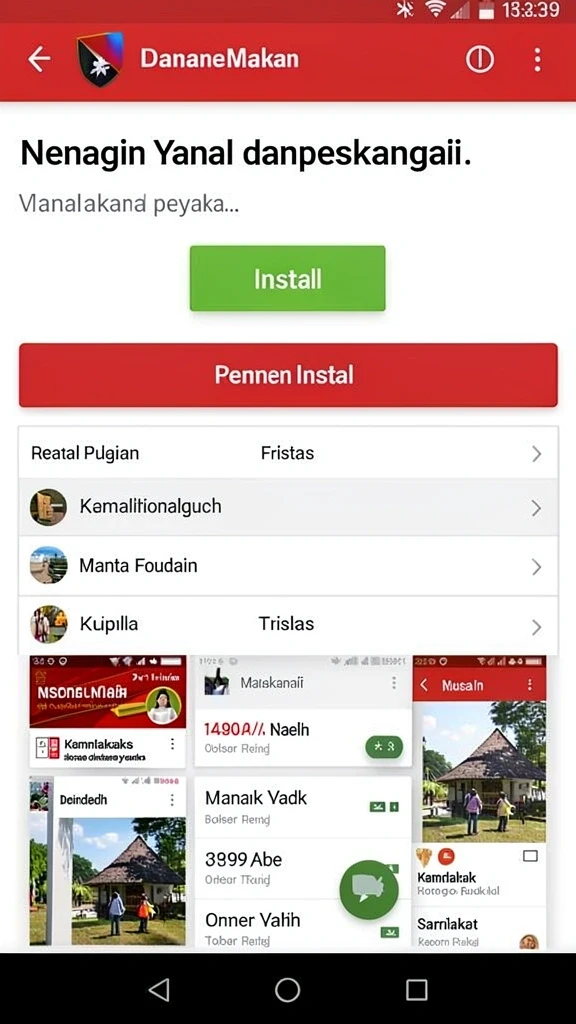 ins55 - Tampilan layar awal INS55 yang menawan.