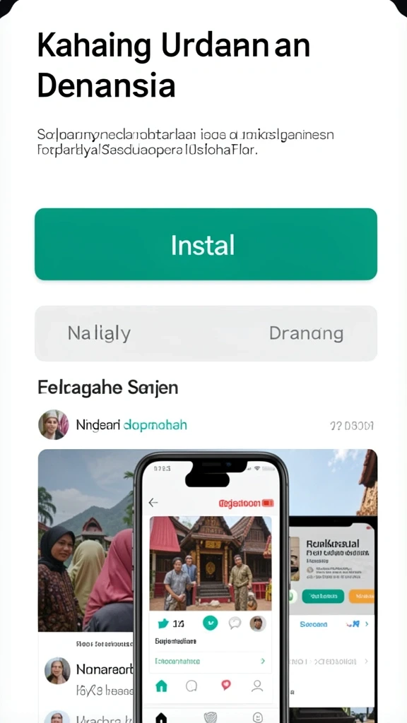 kokitoto - Screenshot pertama menampilkan dapur yang ramai dengan pelanggan menunggu.